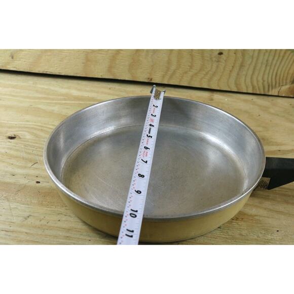 Vintage Club Cookware Set Aluminum Club Supra Yellow White Skillet 10" - Picture 7 of 10